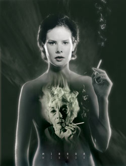 Woman In Smoke