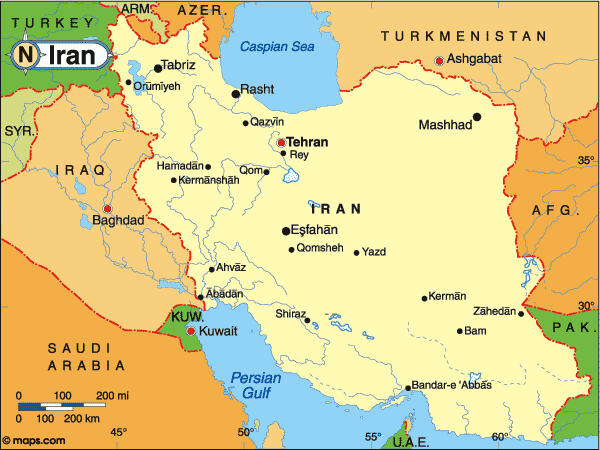 physical maps of iran. Iran - won#39;t be able to get a